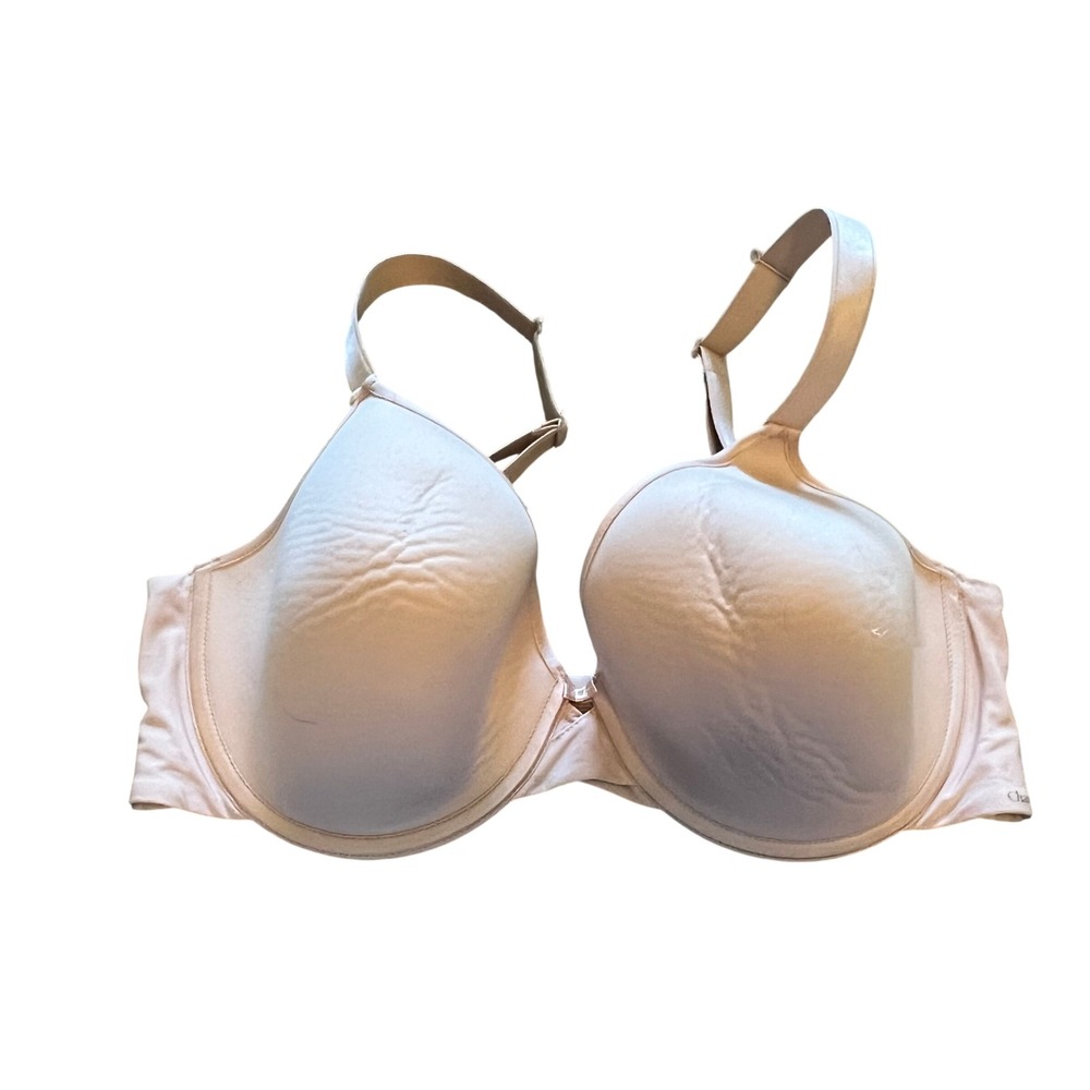 Chantelle C Magnifique 2196 Minimizer Bra Beige 38DD Full Coverage Underwire